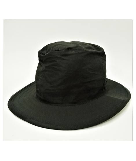 King Cotton Travelling Camping Sun Hat Cap Black