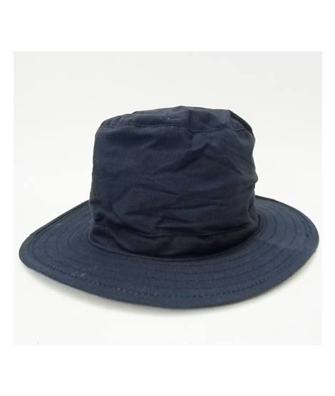 King Cotton Travelling Camping Sun Hat Cap Blue
