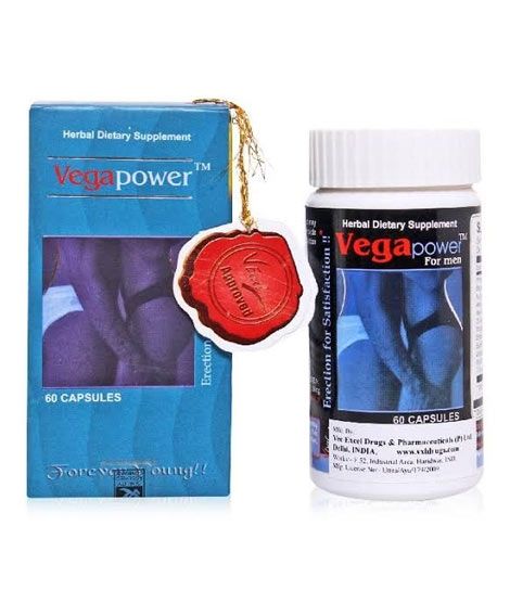 KK Online Vega Power Male Enhancement Tablets - 60 Tabs