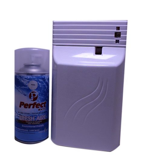 Kureshi Collections Automatic Air Freshener & Air Freshener 300ml Bottle Purple (0431)