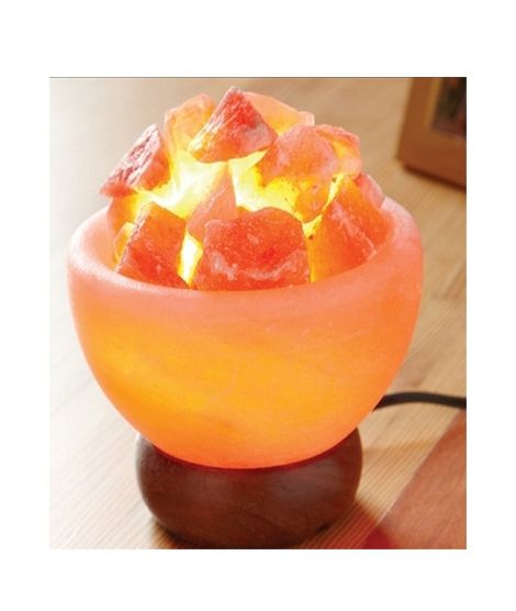 Mi Mart Himalayan Salt Fire Bowl Lamp