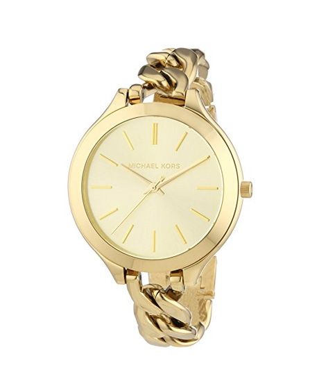 Michael Kors Slim Runway Women's Watch Gold (MK3222)