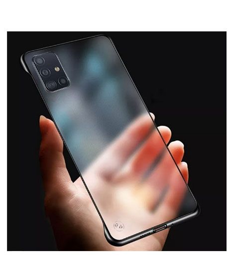 MISC Luxury Frameless Black Case For Galaxy A51
