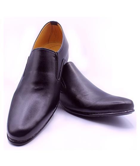 MOZAX Formal Shoes For Men Black (BLK-0006)