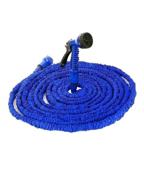 Muzamil Store Hose Pipe For Garden & Car Wash Blue