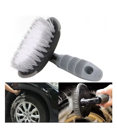 Muzamil Store Multi-Functional Car Wheel Cleaning Brush