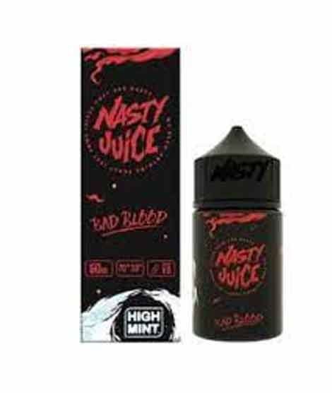 Nasty Juice Bad Blood High Mint By E Liquid 60ml