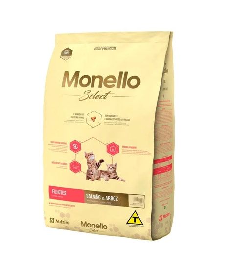 Nutrire Monello Salmon And Rice Kittens Cat Food 7kg