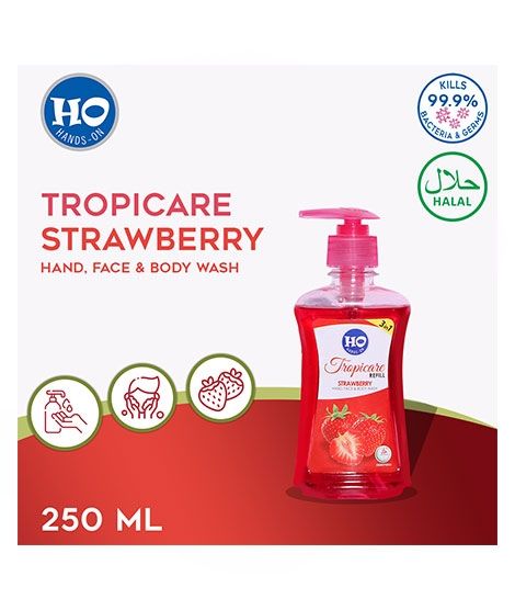 OCCI HO Strawberry Tropicare Hand Wash 250ml