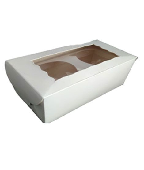 Packzypk Cupcake Box For 2 Cake