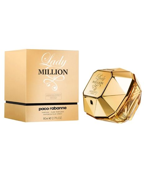 Paco Rabanne Lady Million Absolutely Gold EDP Perfume for Women 80ML