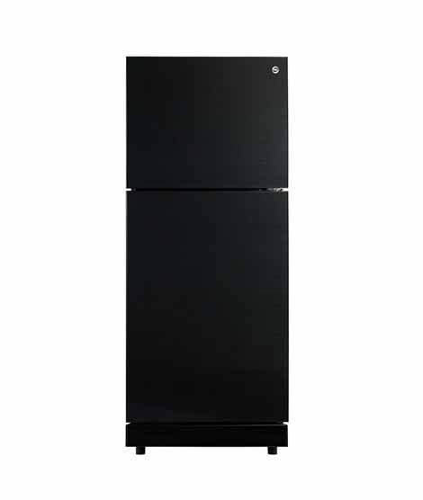 PEL Mirror Glass Door Freezer-on-Top Refrigerator 14 cu ft (PRGD-150M)