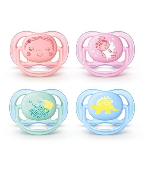 Philips Avent 0-6M Ultra Air Pacifier (SCF344/21)