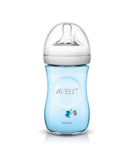 Philips Avent Natural Baby Bottle 260ml - 1m+ (SCF621/17)