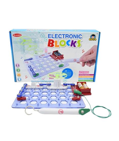 Planet X Electronic Circuit Block Set For Kids (PX-9369)