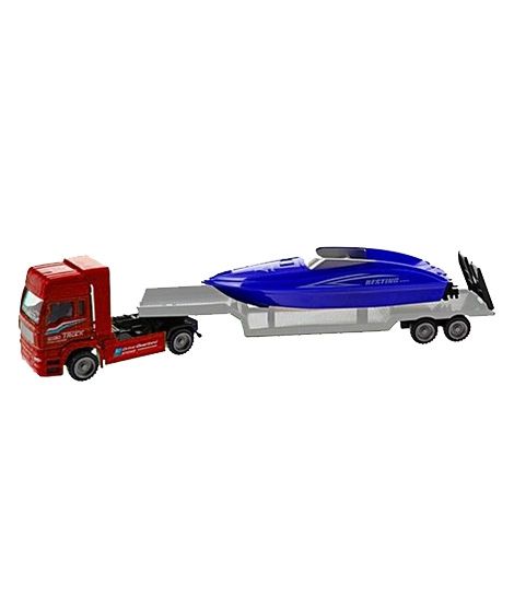 Planet X 12" Transport Truck With Speed Boat (PX-10287)