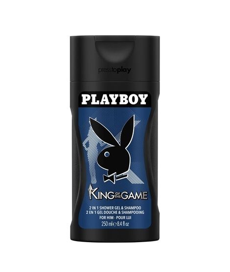 Playboy King of the Game 2 in 1 Shower Gel & Shampoo For Men 250ml