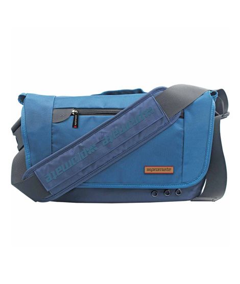 Promate Azzure-L 15.6" Premium Messenger Bag for Laptops & Tablets