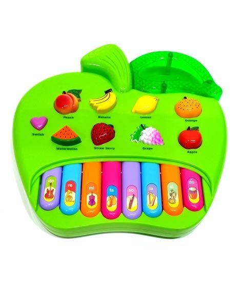 Quickshopping Apple Design Musical Piano Green (5003A)