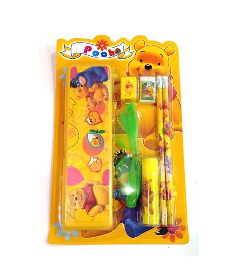 Quickshopping Stationery Box With Stationery Pooh Design (1404)