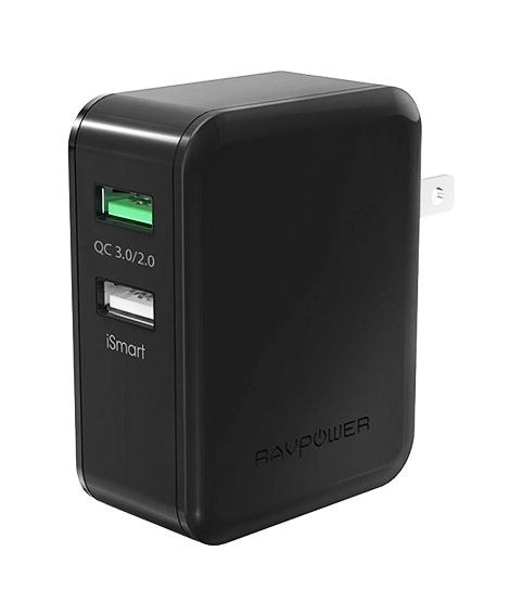 RAVPower 30W Dual USB Charger with Quick Charge 3.0 (RP-PC006)