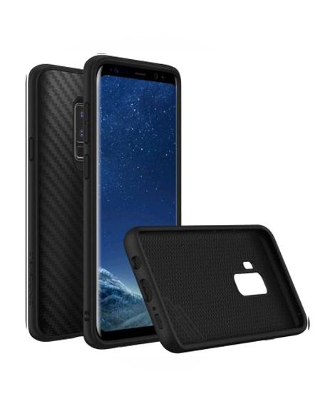 Rhinoshield Solidsuit Carbon Fiber Black Case For Samsung Galaxy S9 Plus