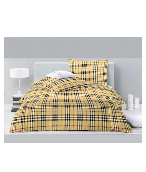 Jamal Home King Size Bed Sheet With 2 Pillows (0042)
