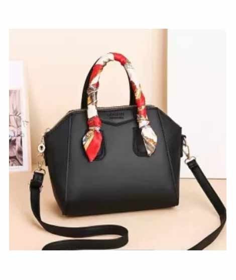 Saad Collection Shoulder Handbag For Women Black (0011)
