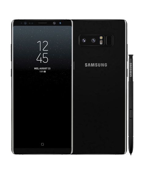 Samsung Galaxy Note 8 256GB Dual Sim Midnight Black