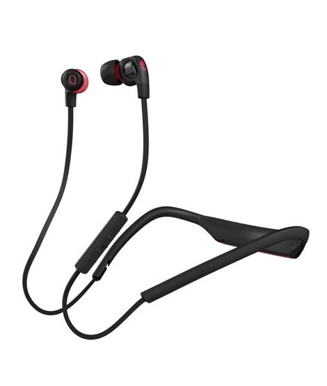Skullcandy Smokin Buds 2 Wireless Bluetooth In-Ear Headphones Black/Red (S2PGHW-521)