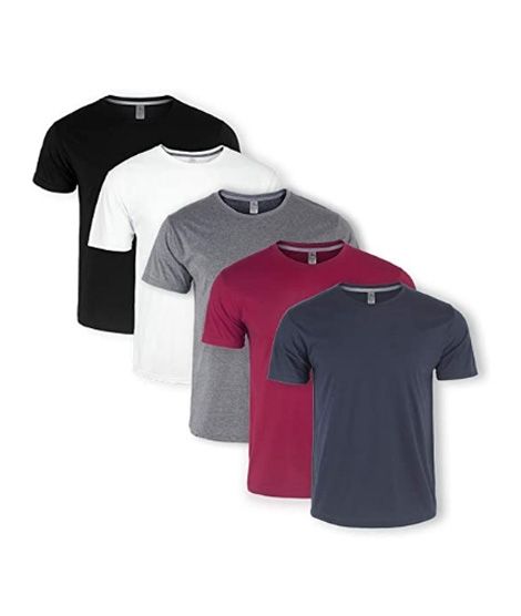 SB Store Plain Round Neck T-Shirt Pack Of 5 (0001)