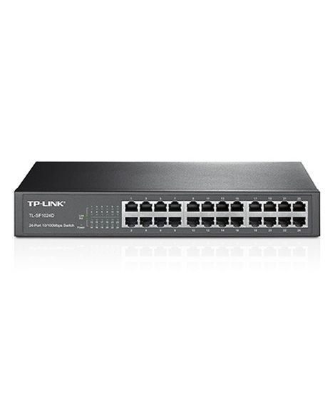 TP-Link 24-Port 10/100Mbps Desktop/Rackmount Switch (TL-SF1024D)