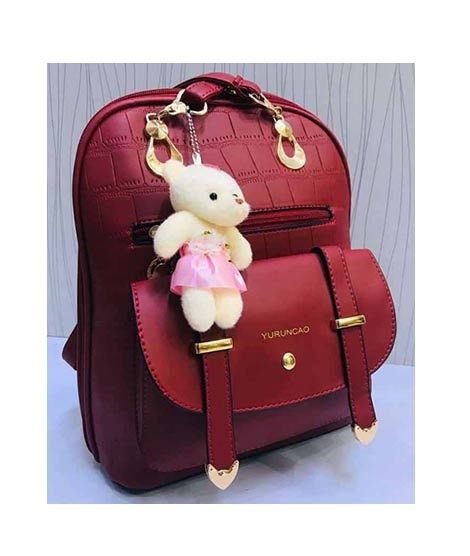 Shopping Gallery Backpack For Women Maroon