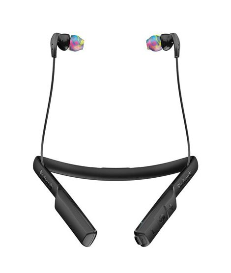 Skullcandy Method Wireless In-Ear Headphones Black/swirl/Grey (S2CDW-j523)