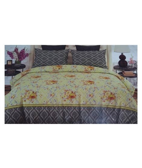 SN King Size Double Bed Sheet With Set (0007)