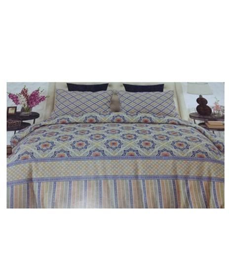SN King Size Double Bed Sheet With Set (0009)