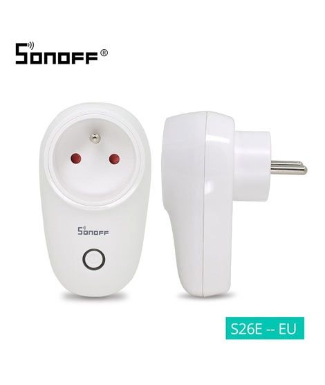 Sonoff S26 WiFi Smart Power Socket Wireless Plug Home Switch