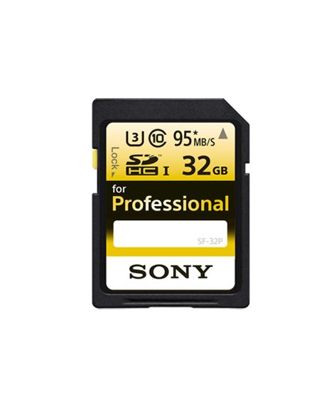 Sony 32GB Ultra-High Durability Professional UHS-I SDHC Memory Card (SF-32P/T1)