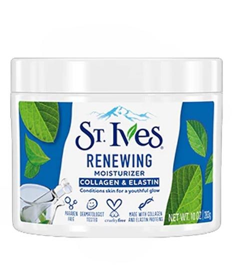 St. Ives Renewing Collagen Elastin Moisturizer Face Lotion 283g