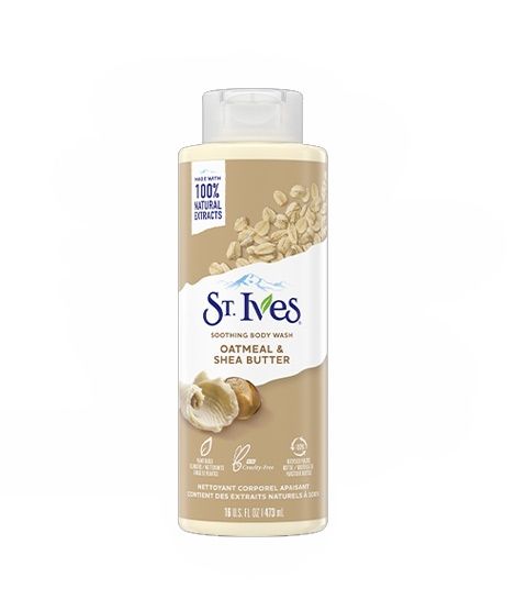St. Ives Soothing Oatmeal And Shea Butter Body Wash 400ml