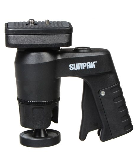 Sunpak Compact Pistol Grip BallHead With Quick Release Plate (620-CPG)