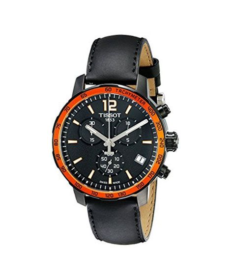 Tissot Quickster Chronograph Men's Watch Black (T0954173605701)