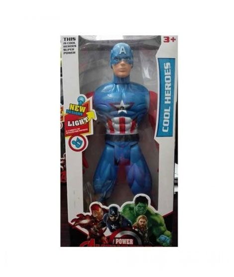 ToysRus Battery Operated Captain America Figure Toy