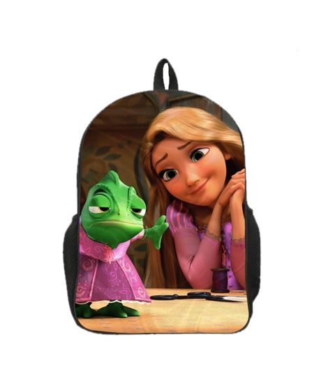 Traverse Kids Bag Tangled Digital Printed School Backpack (0125)