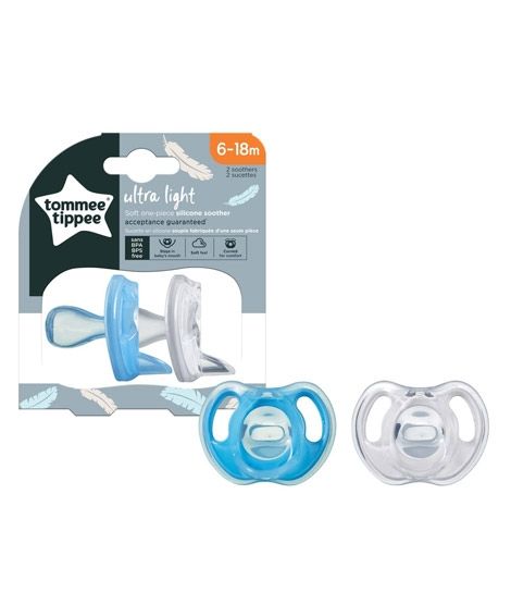 Tommee Tippee Ultra Light Silicone Soother (TT 433453)