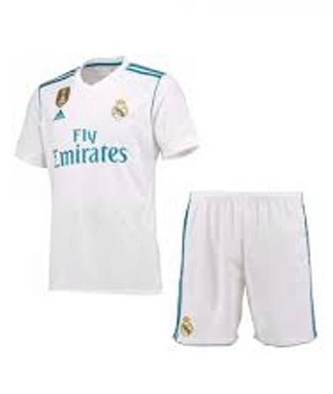 Sports Co Real Madrid Football Dress White