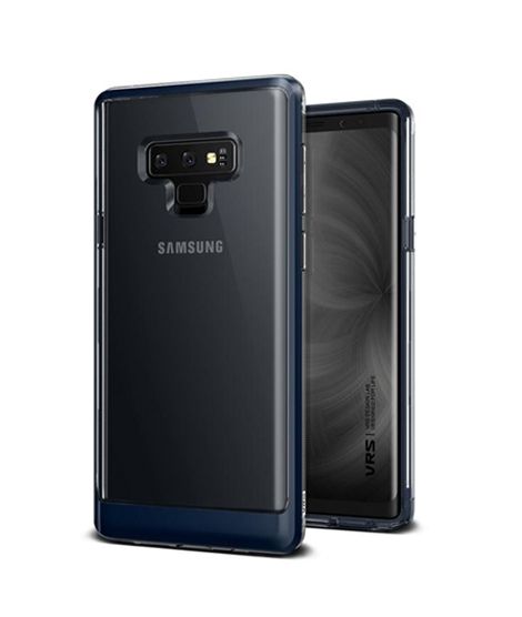 VRS Design Crystal Bumper Deep Sea Blue Case For Galaxy Note 9