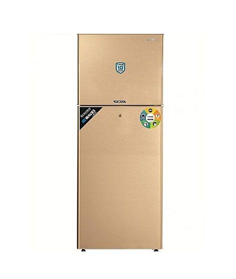 Waves Vista Freezer On Top Refrigerator 14 Cu ft Golden (WR-314) 