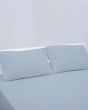 Rainbow Linen Bed Sheet Set Full Size Silver Grey (Pack Of 3)