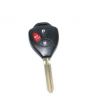 Muzamil Store 3 Buttons Remote Car Key Shell Case